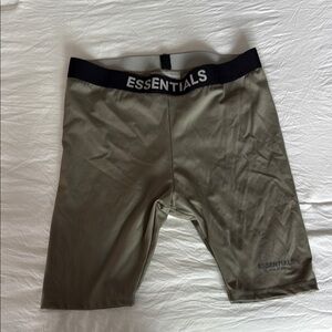 Essentials Olive Green Shorts